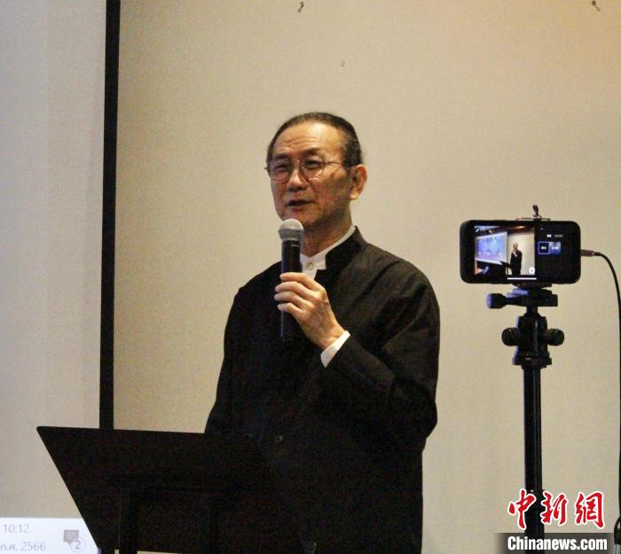 泰國(guó)泰中商務(wù)委員會(huì)主席邱威功致辭。<a target='_blank' href='/' _fcksavedurl='/'><p  align=