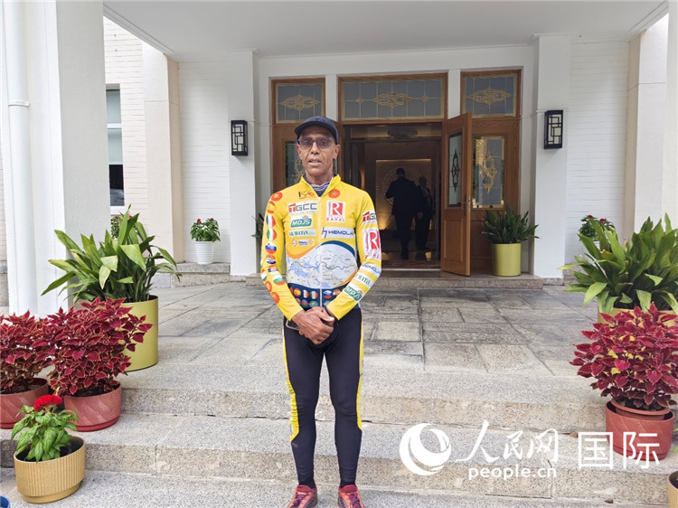 9月6日，卡里姆·穆斯塔在摩洛哥駐華大使官邸。人民網(wǎng)記者 王晶攝
