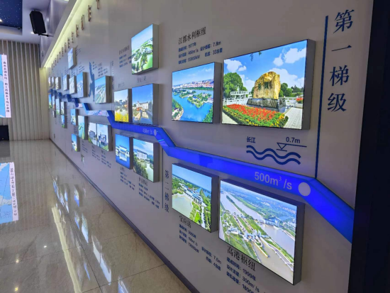 長江水跨越13級“階梯”一路北上。人民網(wǎng)記者 黃鈺攝