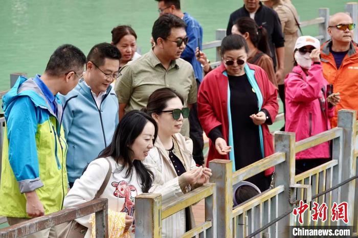 全國新的社會階層人士服務(wù)團(tuán)考察林芝巴河鎮(zhèn)生態(tài)保護(hù)項(xiàng)目?！∧岈?shù)┰龉﹫D